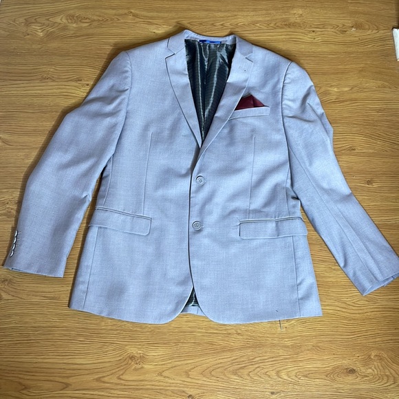 Suits & Blazers Portabella New York Light Gray Three Piece Suit